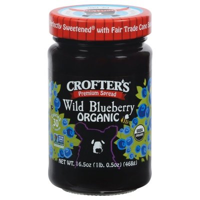 Crofters Wild Blueberry 6/16.5 Oz [UNFI #00179]