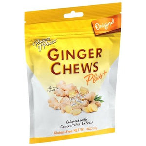 Prince Of Peace Ginger Chews Original Plus 6/3 OZ [UNFI #31185]