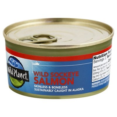 Wild Planet Wild Sockeye Salmon 12/6 Oz [UNFI #29760]