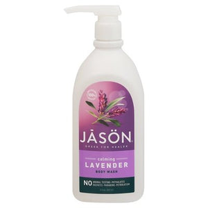 Jason Natural Products Lavender Satin W/Pump 30 Oz [UNFI #57964] T