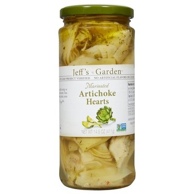 Jeffs Garden Artichoke Hearts Marinated 6/14.5 Oz [UNFI #27502]