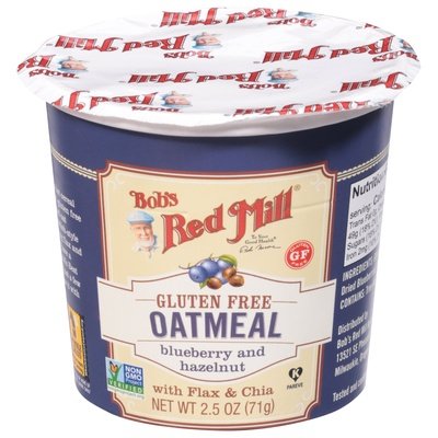 Bobs Red Mill Blueberry And Hazelnut 12/2.5 Oz [UNFI #53354]