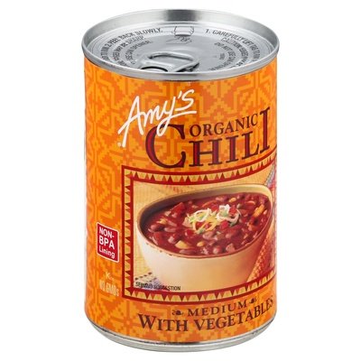 Amys With Vegetables Medium 12/14.7 Oz [UNFI #77138]