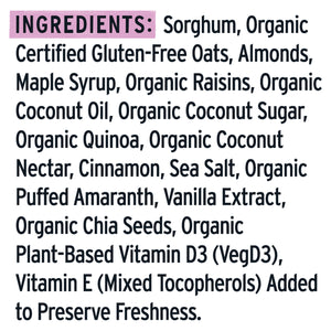 Purely Elizabeth Cinnamon Rasin Almond 10/11 Oz [UNFI #85706]