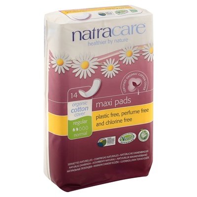 Natracare Pads,Regular 12/14 Ct [UNFI #57150] T