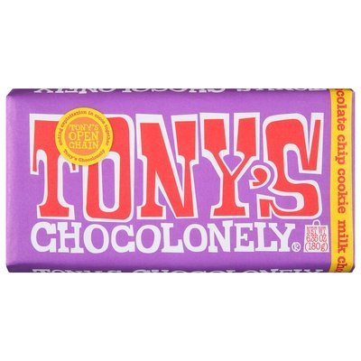 Tonys Chocolonely Milk Chocolate Chip Cookie 15/6.35 Oz [UNFI #52000]