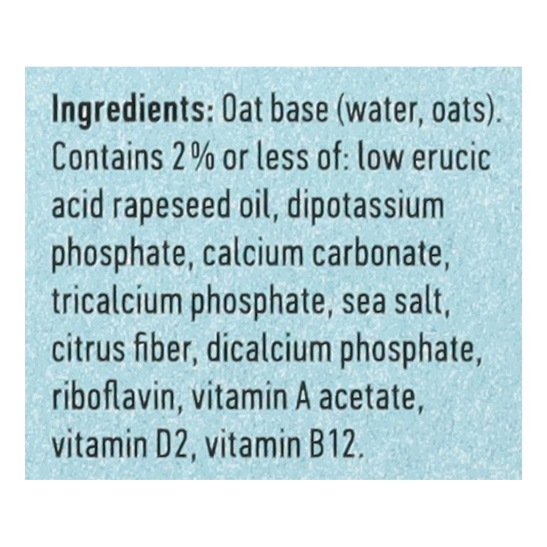 Oatly Unsweetened Oat Milk 6/64 Oz [UNFI #18705]