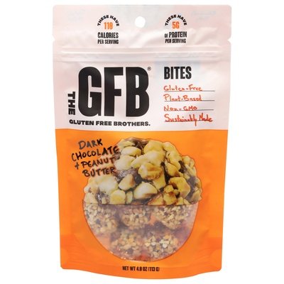 The Gfb Bites Dark Choc Pnut Btr Gf 6/4 Oz [UNFI #66340]