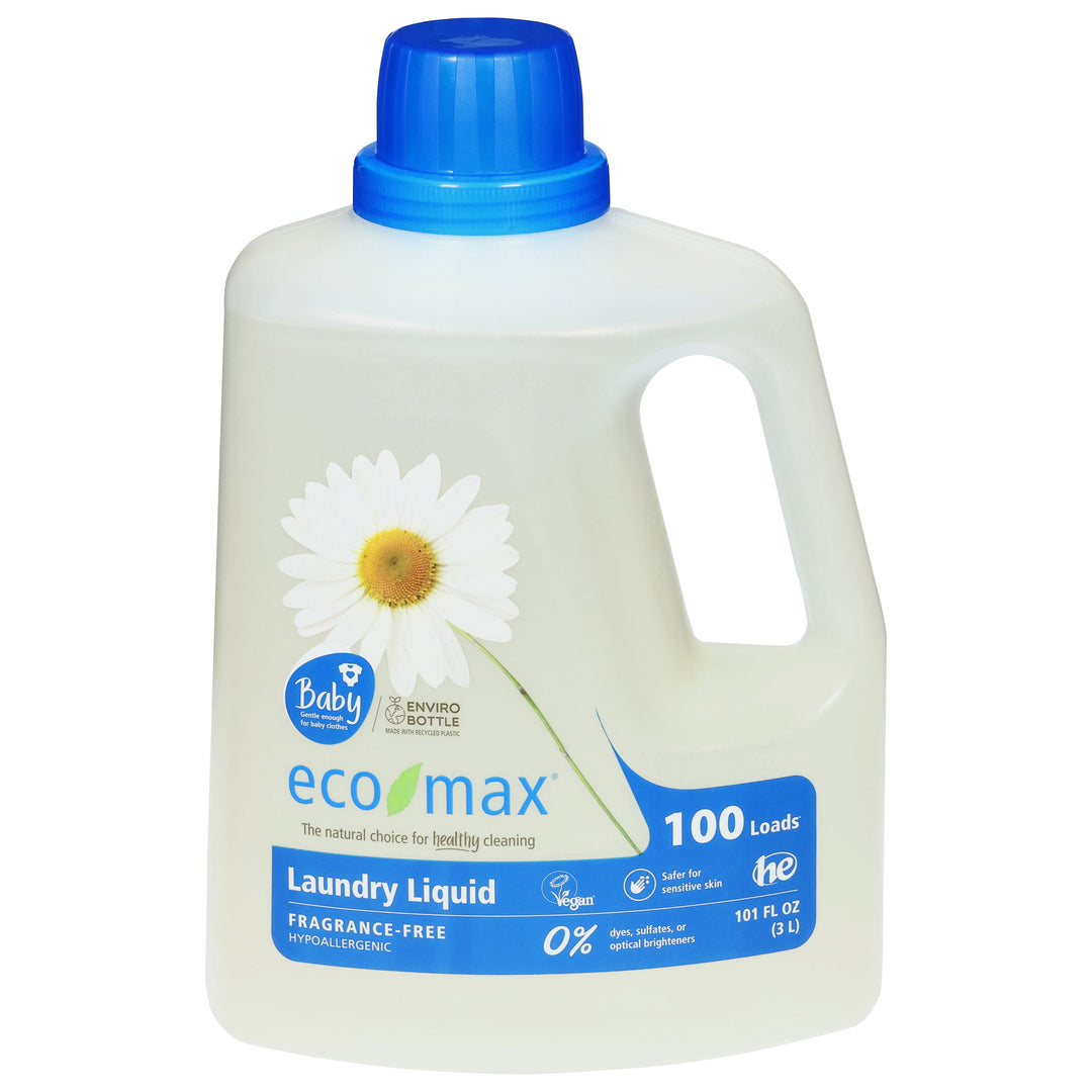 Eco-Max Laundry Liquid Fragrance Free 4/101 OZ [UNFI #41677] T