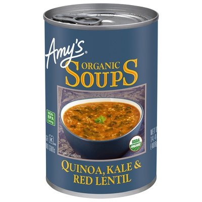 Amys Quinoa Kale & Red Lentil 12/14.4 Oz [UNFI #11675]