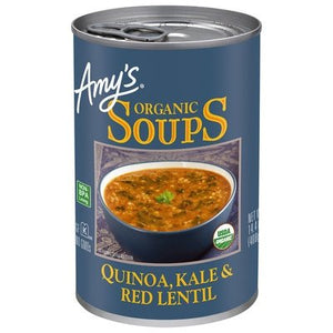 Amys Quinoa Kale & Red Lentil 12/14.4 Oz [UNFI #11675]