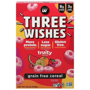 Three Wishes Cereal,Fruity,Grain Free 6/8.6 Oz [UNFI #68599]