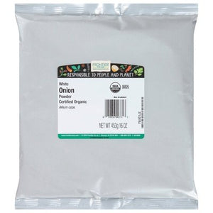 Frontier Nat Prod Co-op Onion Powder White 1 Lb [UNFI #28343]