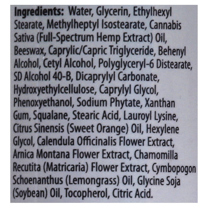 Irwin Naturals Cbd Cream + Arnica 1000Mg 3.33 Oz [UNFI #58562] T