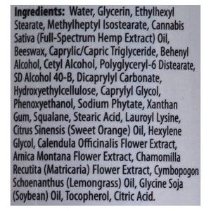 Irwin Naturals Cbd Cream + Arnica 1000Mg 3.33 Oz [UNFI #58562] T