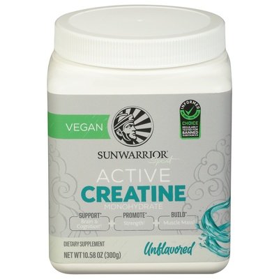 Sunwarrior Unflavored Active Creatine 10.58 Oz [UNFI #37736] T