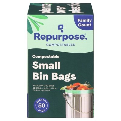 Repurpose 3 Gallon Small Bin 6/50 Ct [UNFI #44852] T