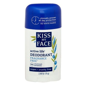 Kiss My Face Active Life Fragrance Free 2.48 Oz [UNFI #56177] T