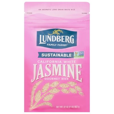 Lundberg Family Farms Rice White Jasmine 6/2 Lb [UNFI #32918]