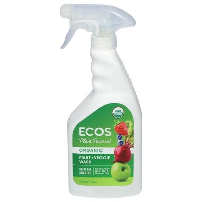 Ecos Fruit/Veggie Wash 6/22 Oz [UNFI #61228] T