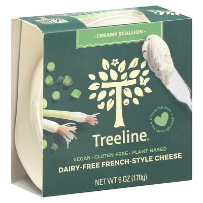 Treeline Treenut Cheese Scallion Flavor 6/6 Oz [UNFI #82140]
