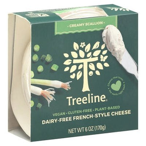 Treeline Treenut Cheese Scallion Flavor 6/6 Oz [UNFI #82140]