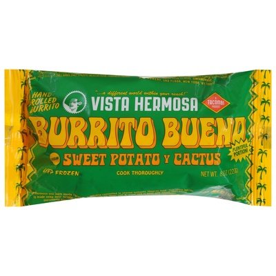 Vista Hermosa Burritos Sweet Potato Cactus 10/8 Oz [UNFI #69117]