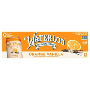 Waterloo Orange Vanilla 2/12/12 Oz [UNFI #59271] T