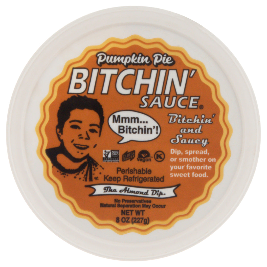 Bitchin Pumpkin Pie Bitchin Sauce 6/8 Oz [UNFI #21215]
