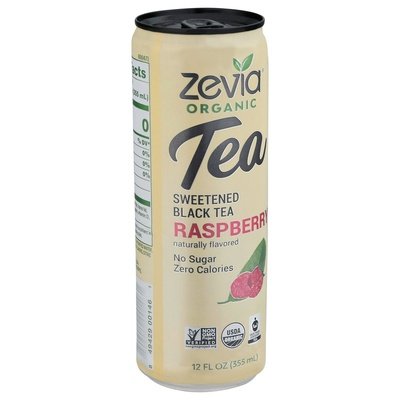 Zevia Black Tea With Raspberry 12/12 Oz [UNFI #23950]