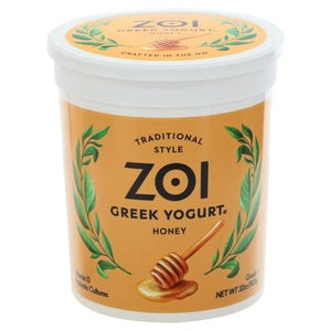 Zoi Greek Yogurt Honey 6/32 Oz [UNFI #11883]