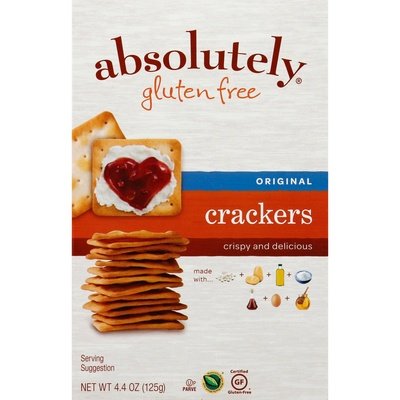 Absolutely Gluten Free Crackers Original 12/4.4 Oz [UNFI #30949]