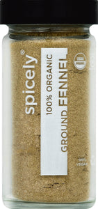 Spicely Organics Ground Fennel 3/1.3 Oz [UNFI #84065]