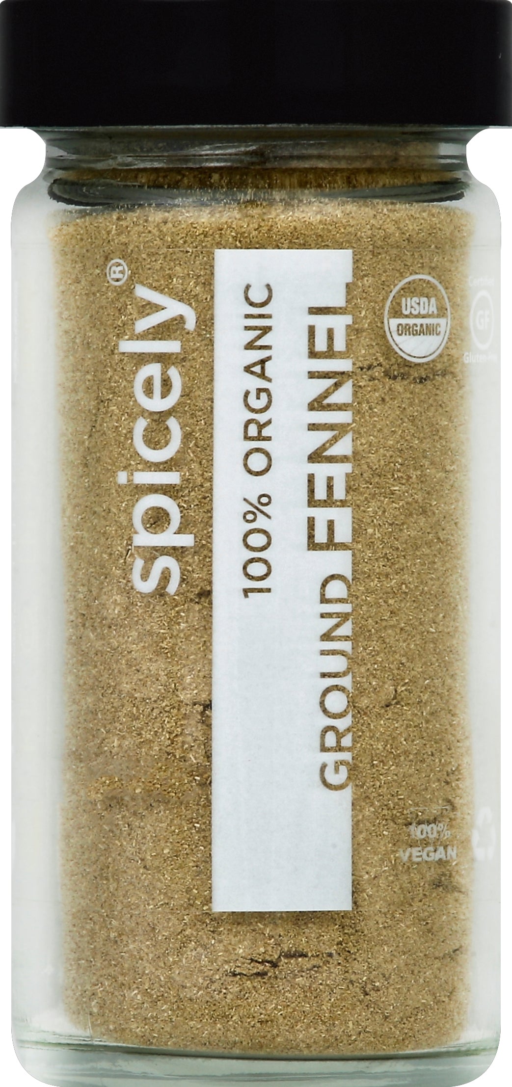 Spicely Organics Ground Fennel Og2 3/1.3 OZ [UNFI #84065]