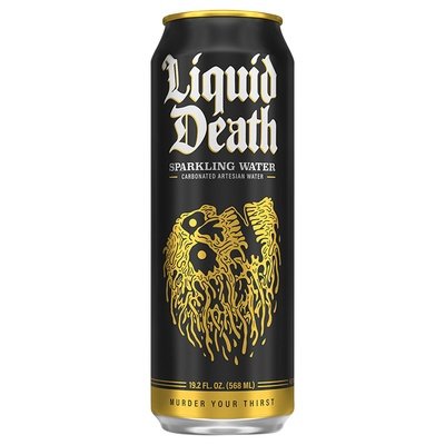Liquid Death Sparkling Mountain Water 24/19.2 Oz [UNFI #44891] T