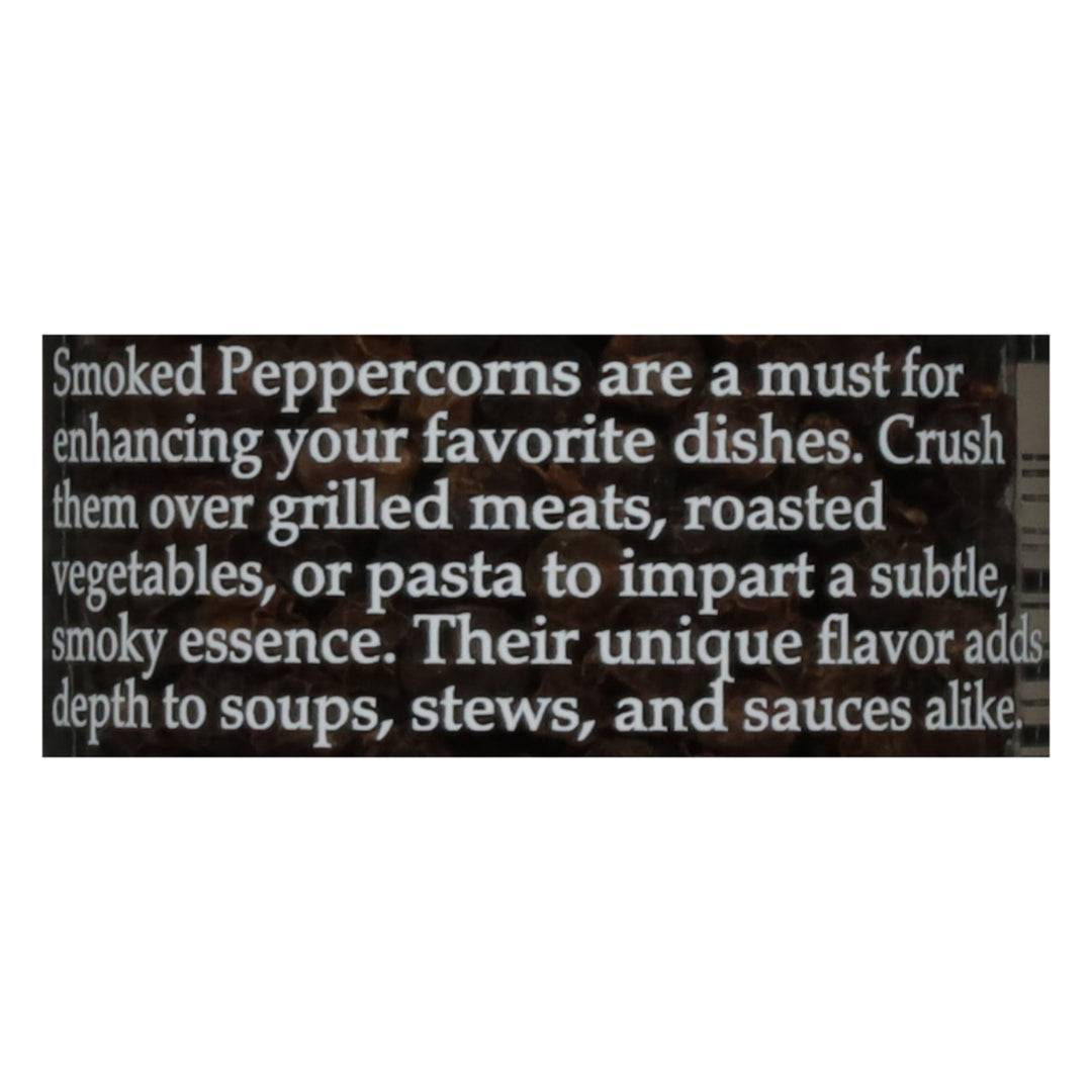 Morton & Bassett Peppercorns Black Whole Smoked 3/2 Oz [UNFI #39382]