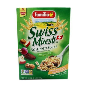 Familia Muesli No Added Sugar Swiss 6/29 Oz [UNFI #70385]