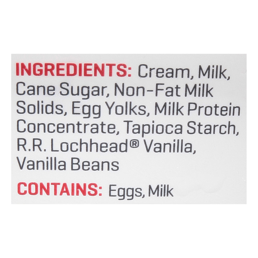 Mcconnells Vanilla Bean 8/1 Pt [UNFI #74992]