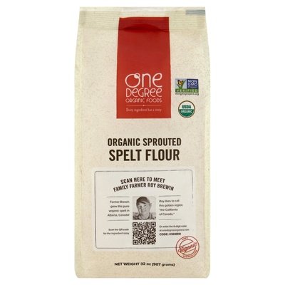 One Degree Organic Foods Flour Sprouted Spelt 6/32 Oz [UNFI #39324]