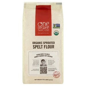One Degree Organic Foods Flour Sprouted Spelt 6/32 Oz [UNFI #39324]