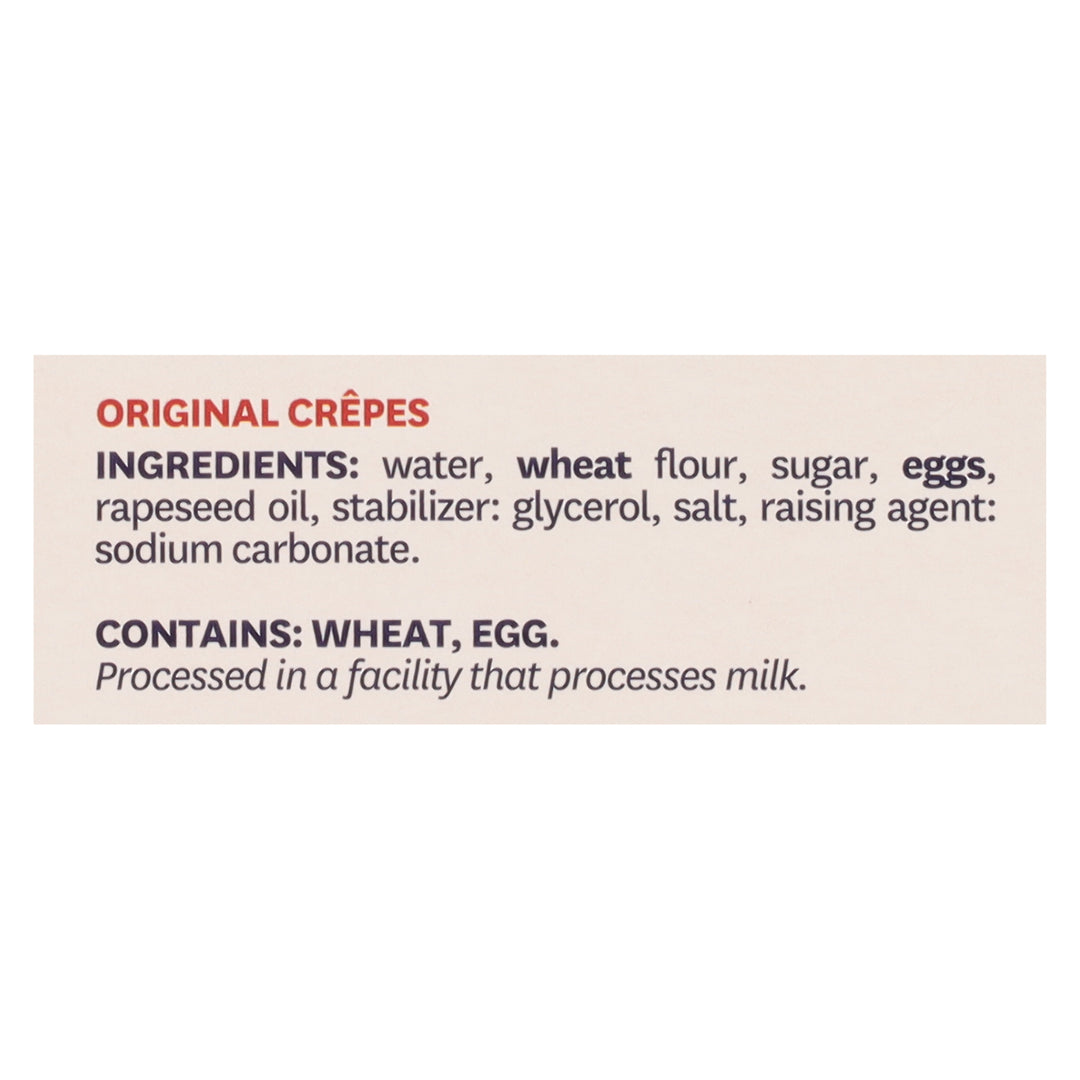 Belgian Boys Crepes Original 7 Count 6/13.6 Oz [UNFI #85681]
