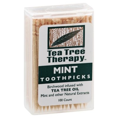 Tea Tree Therapy Toothpicks 12/100 Ct [UNFI #74412] T