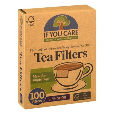 If You Care Fsc Certified Unbleached Tea Filter 18/100 Ct [UNFI #60793] T