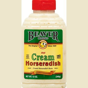 Beaver Cream Style Horseradish 6/12 Oz [UNFI #78386]