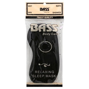 Bass Brushes Sleep Mask Satin Asst Colors 1 Ct [UNFI #09179] T