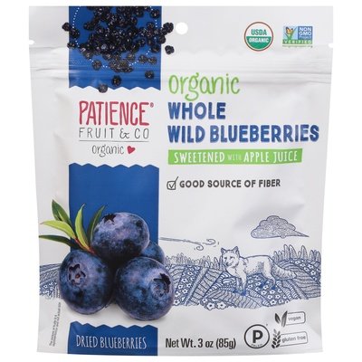 Patience Fruit & Co Wild Blubry Swtnd/Apl Jce W&S 8/3 Oz [UNFI #86422]