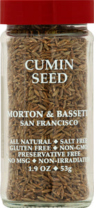 Morton & Bassett Cumin Seed 3/1.9 Oz [UNFI #28766]