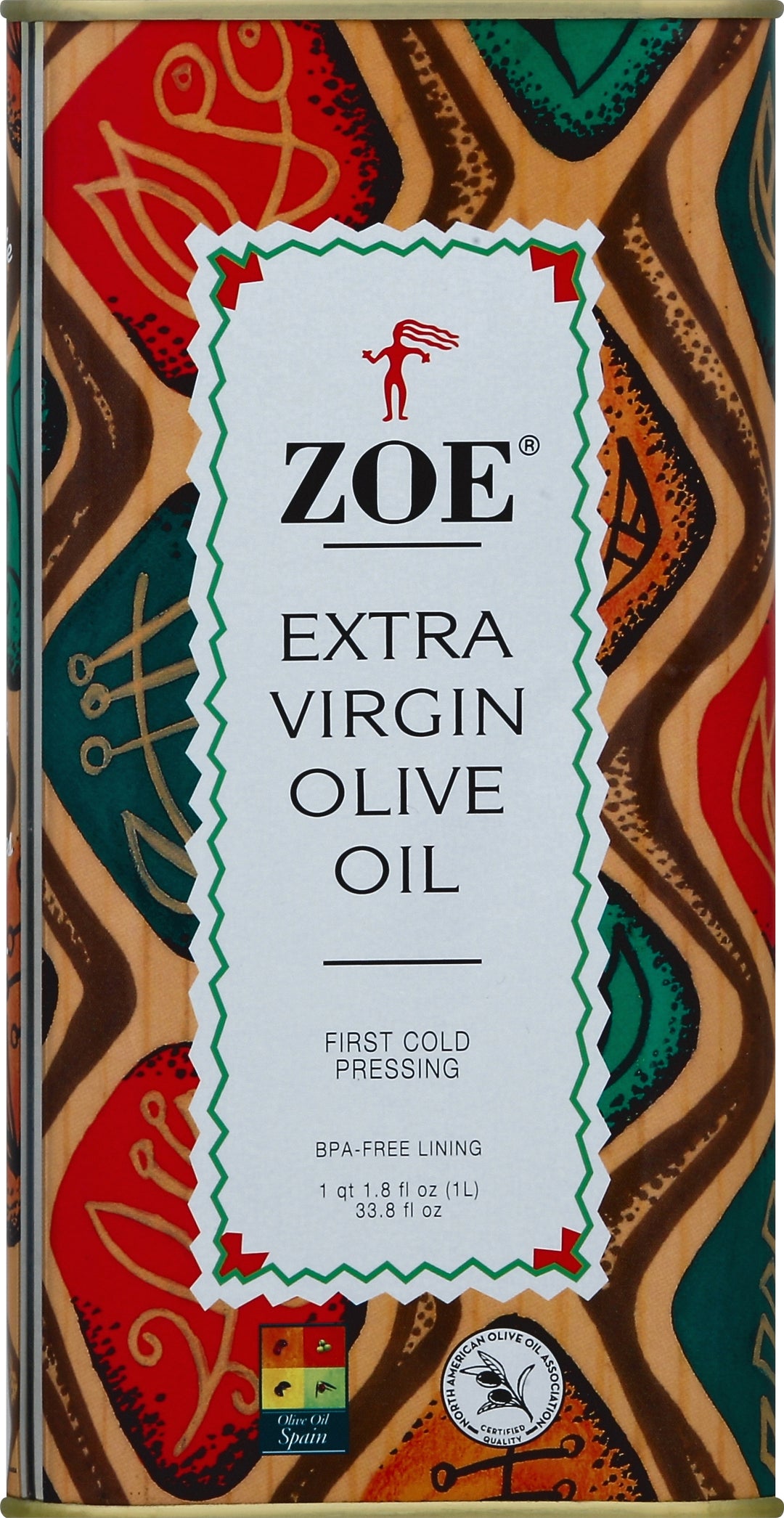Zoe Extra Virgin Olive Oil 6/1 Ltr [UNFI #53329]