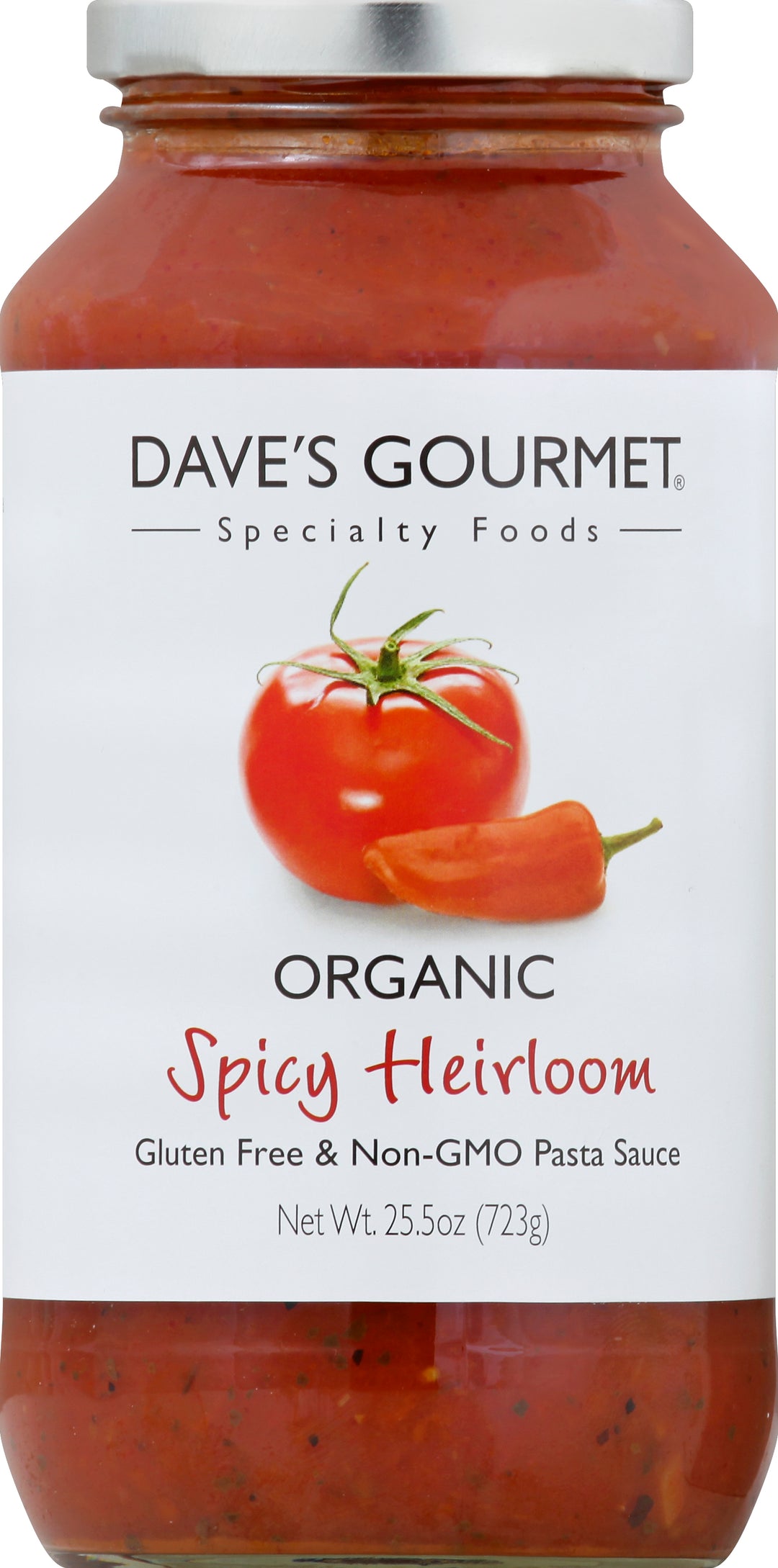 Daves Gourmet Spicy Heritage Red 6/24 Oz [UNFI #61931]