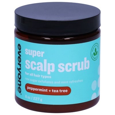 Everyone Scalp Scrub Peppermint Tea Tree 8 Oz [UNFI #20675] T